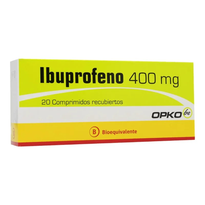 Ibuprofeno 400mg 20 Comprimidos recubiertos