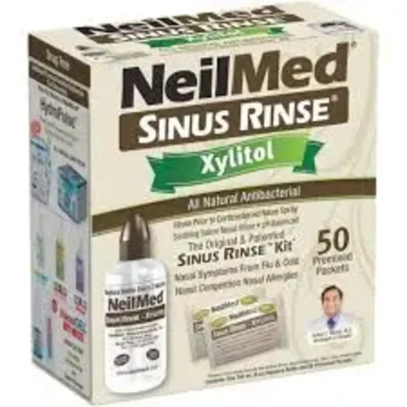 Sinus Rinse Xylitol 50  Sobres Premezclados