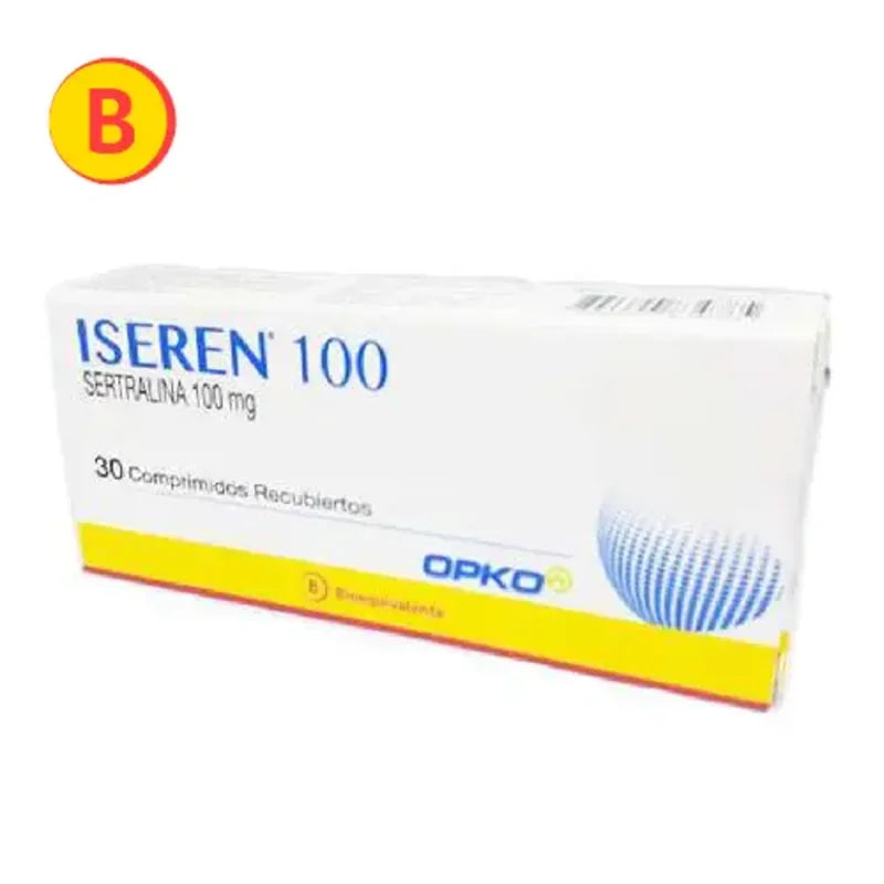 Iseren 100mg 30 Comprimidos Recubiertos Opko