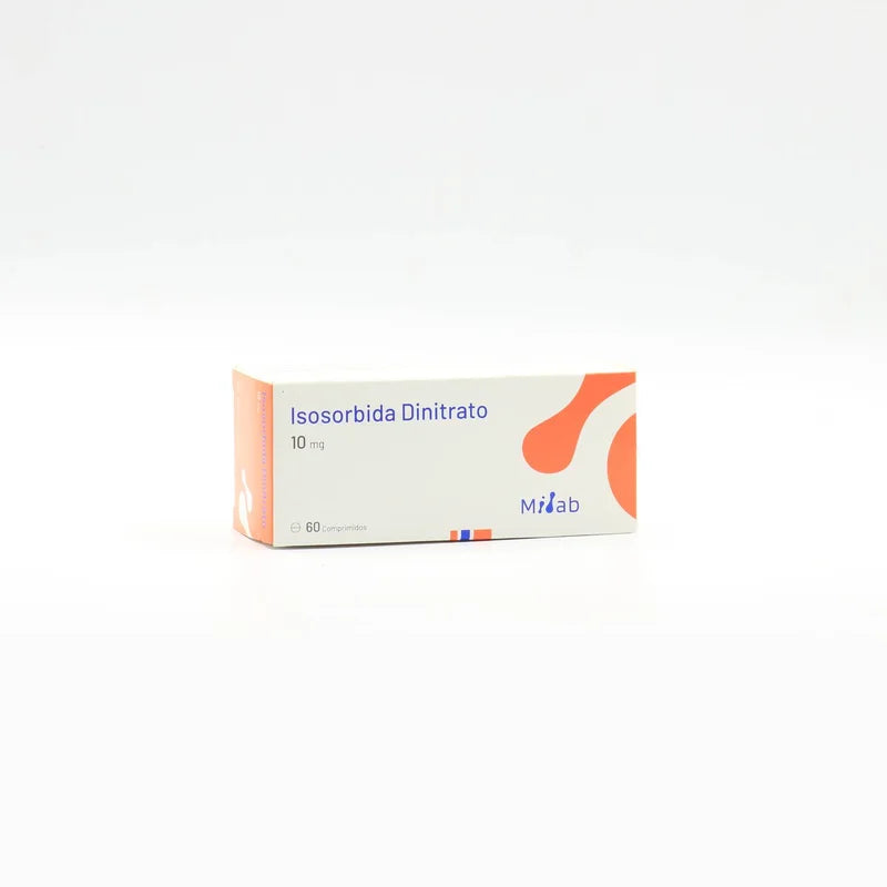 Isosorbida Dinitrato 10mg 60 Comprimidos