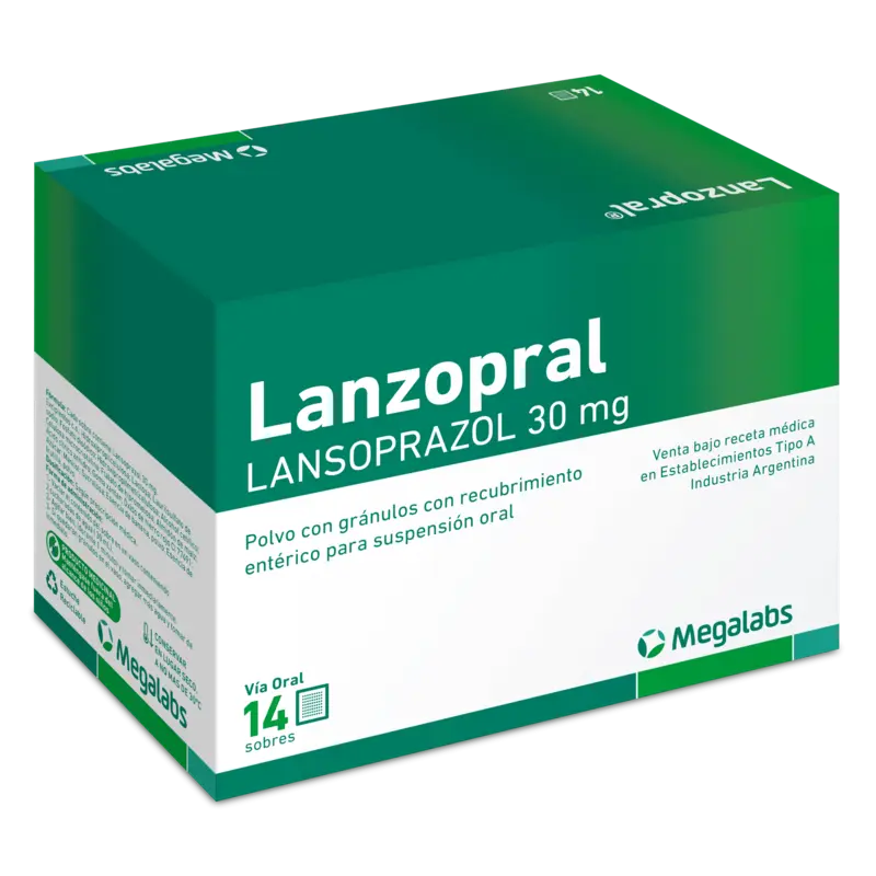 Lanzopral 30mg 14 Sobres