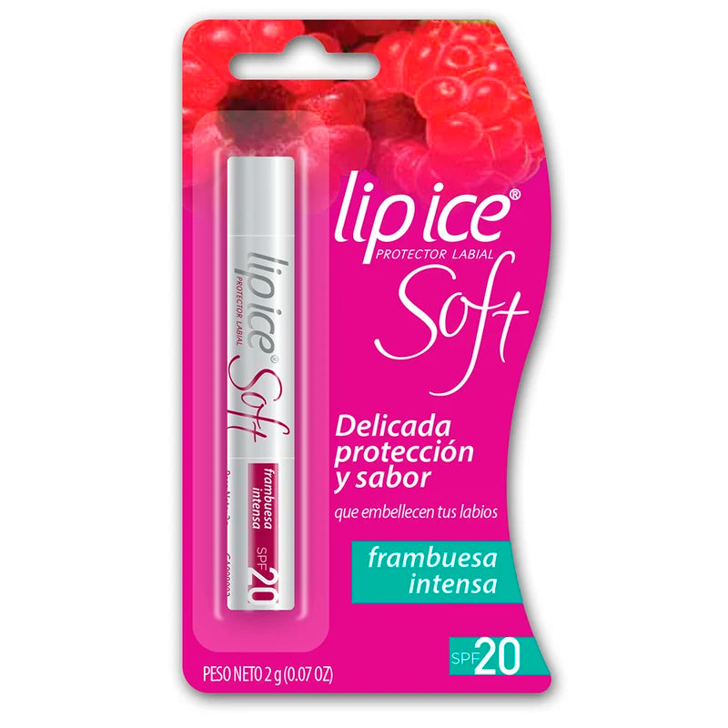 Protector Labial Lip Ice Frambuesa Intensa 20SPF 2gr