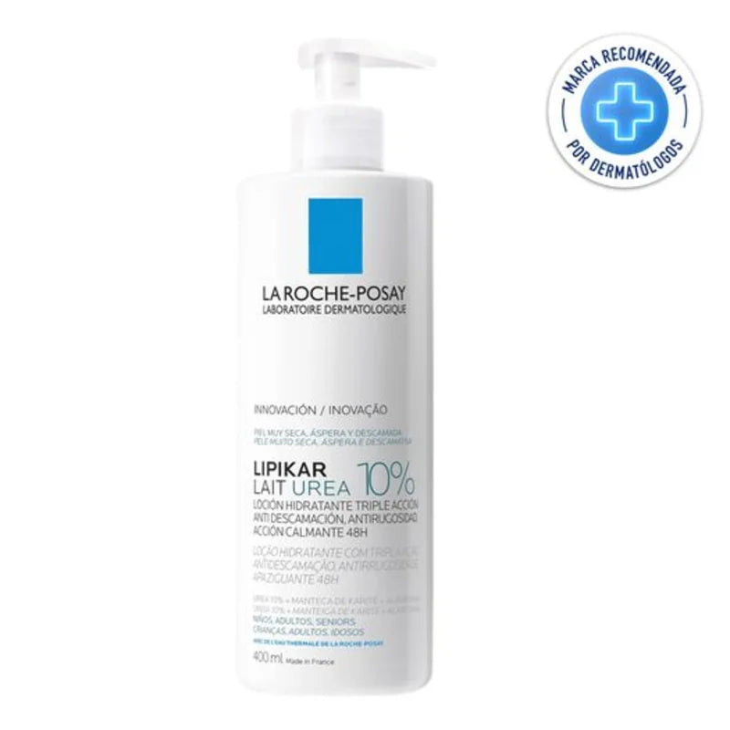 Lipikar Lait Urea 10% 400ml La Roche-Posay