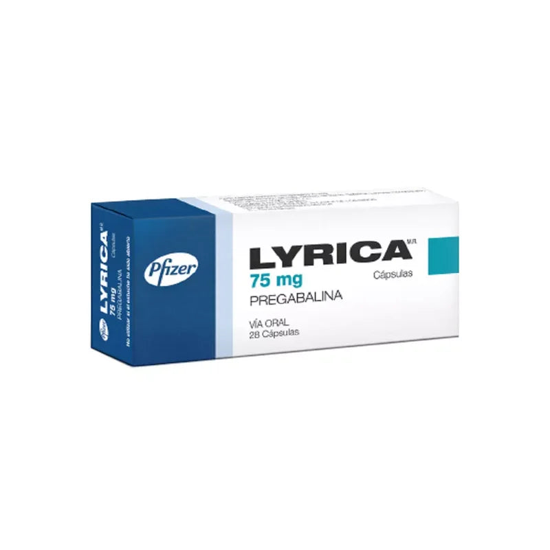 Lyrica 75mg 28 Cápsulas