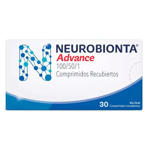 Neurobionta Advance 100/50/1 30 Comprimidos Recubiertos