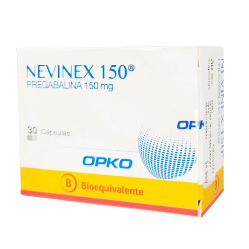 Nevinex 150mg 30 Capsulas