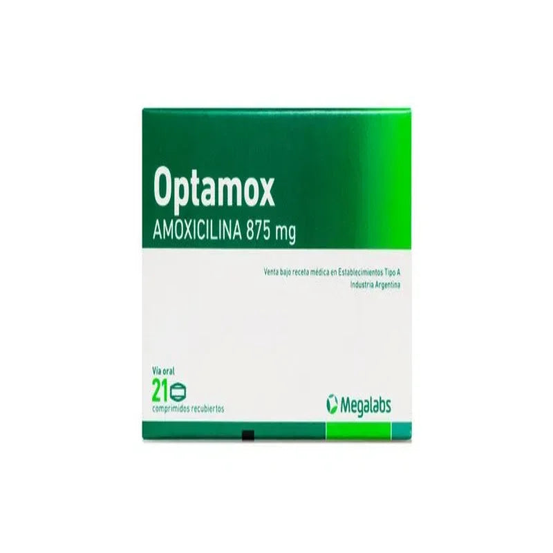 Optamox 875mg 21 Comprimidos