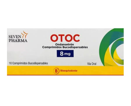 Otoc 8mg 10 Comprimidos bucodispersables