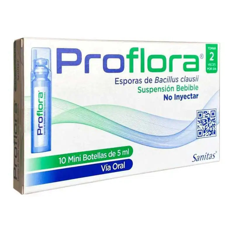 Proflora 5ml Suspension Bebible 10 Mini botellas.