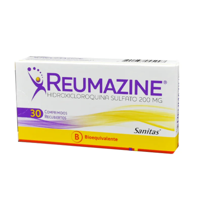 Reumazine 200mg 30 Comprimidos recubiertos