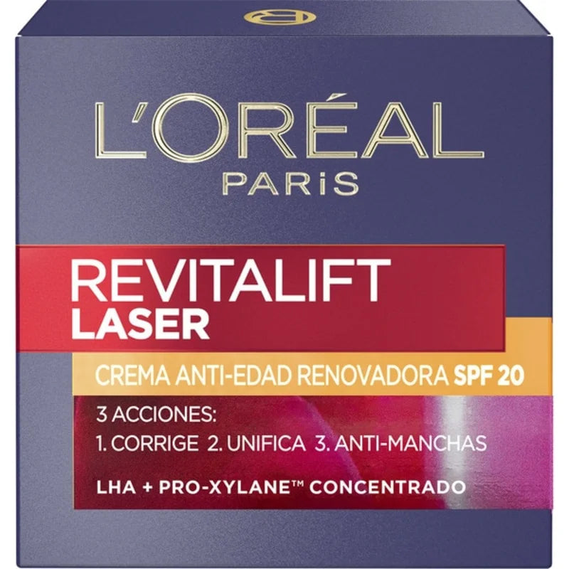 Crema de Día L'oreal Anti-Arrugas Revitalift Laser 50ml