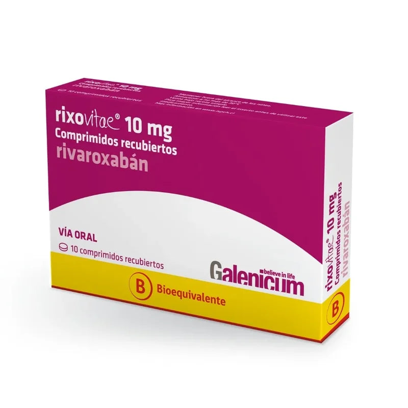 Rixovitae 10mg 10 Comprimidos Recubiertos