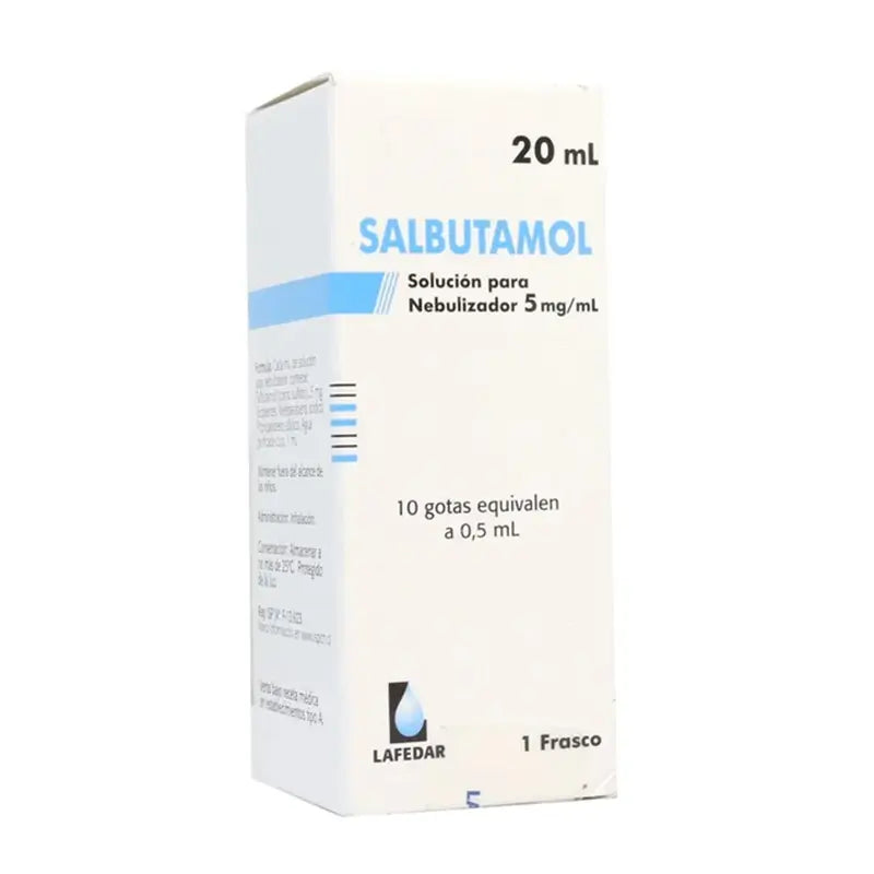 Salbutamol Solución Para Nebulización 5mg/ml