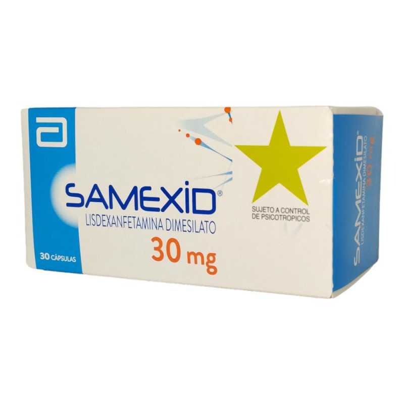 Samexid 30mg 30 Cápsulas