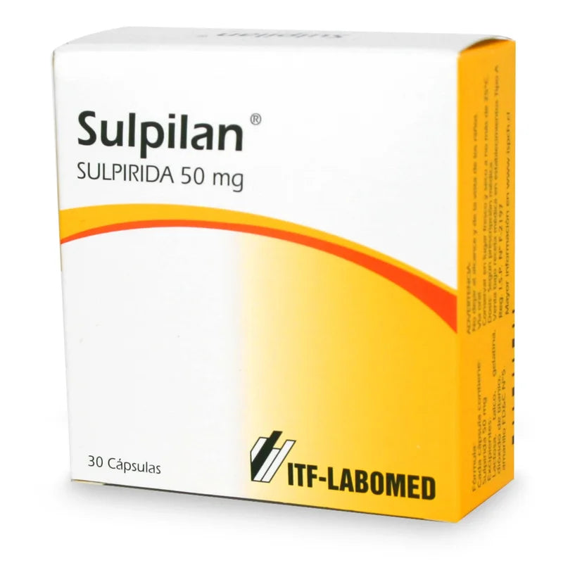 Sulpilan 50mg 30 Cápsulas