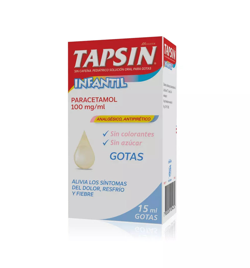 Tapsin Gotas Infantil 100mg/ml 15ml