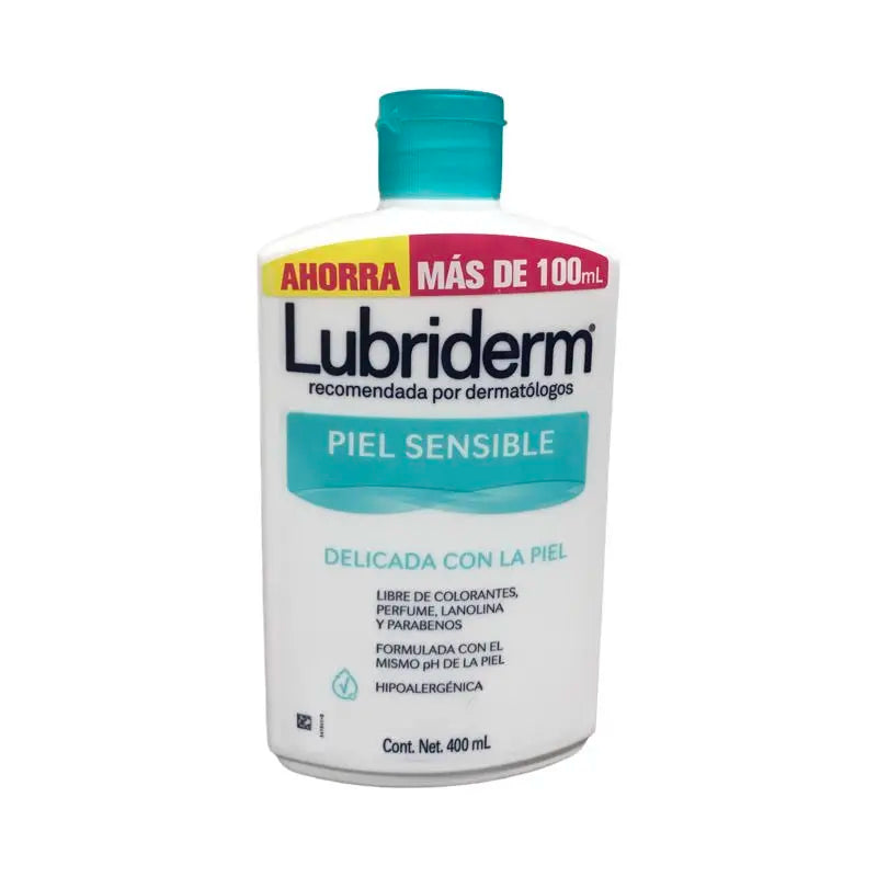 Lubriderm Crema Piel Sensible 400ml