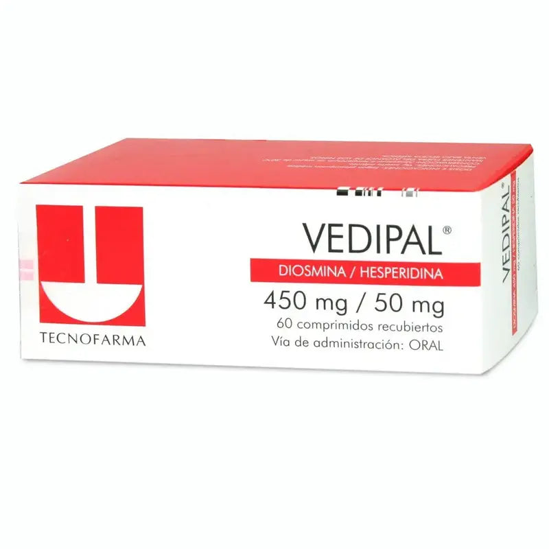 Vedipal 450mg/50mg 60 Comprimidos Recubiertos