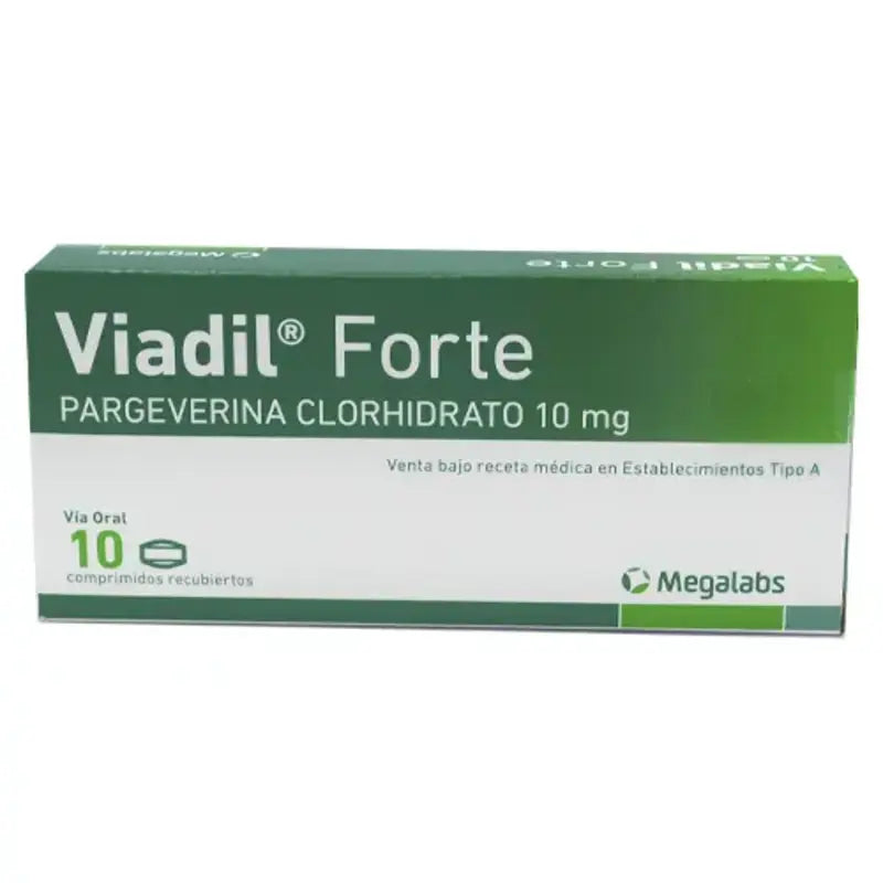 Viadil Forte 10mg 10 Comprimidos Recubiertos