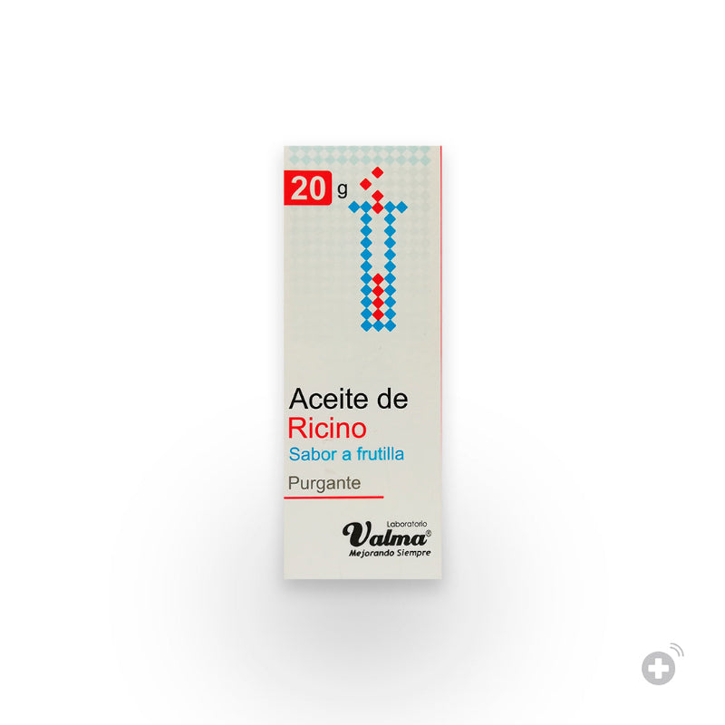 Aceite de Ricino Sabor Frutilla 20gr