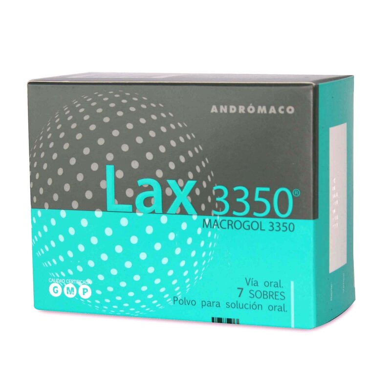 Lax 3350 7 Sobres 17g