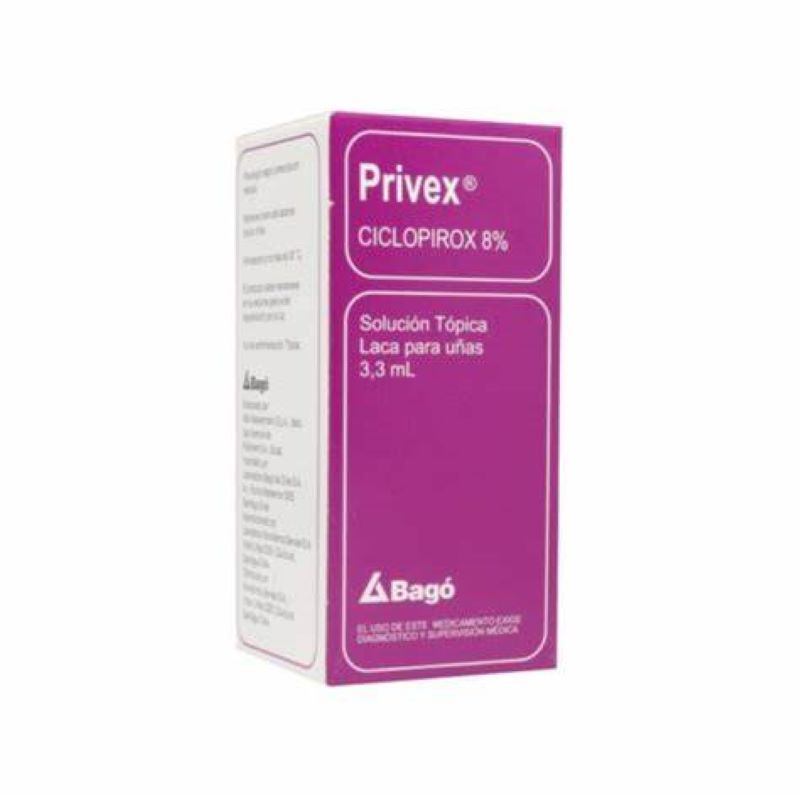 Privex 8% Solución Tópica 3,3ml