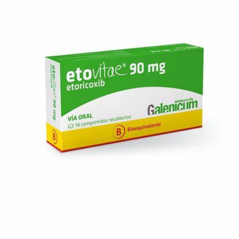 Etovitae 90mg 14 Comprimidos Recubiertos