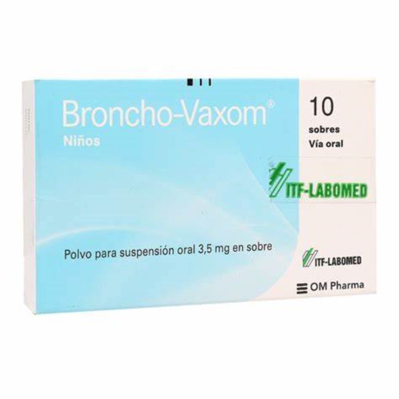 Broncho-Vaxom Niños Gránulos 3.5mg 10 Sobres Vía Oral