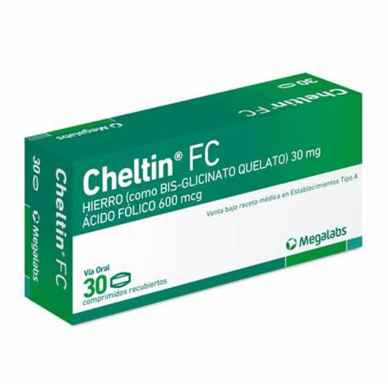 Cheltin FC 30 Comprimidos