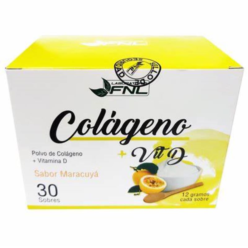 Colágeno + Vit D Maracuyá 30 Sobres Fnl