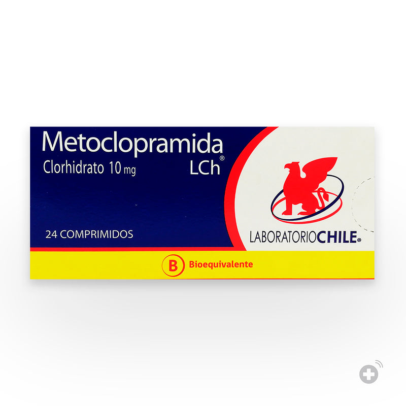 Metoclopramida 10mg  24 Comprimidos