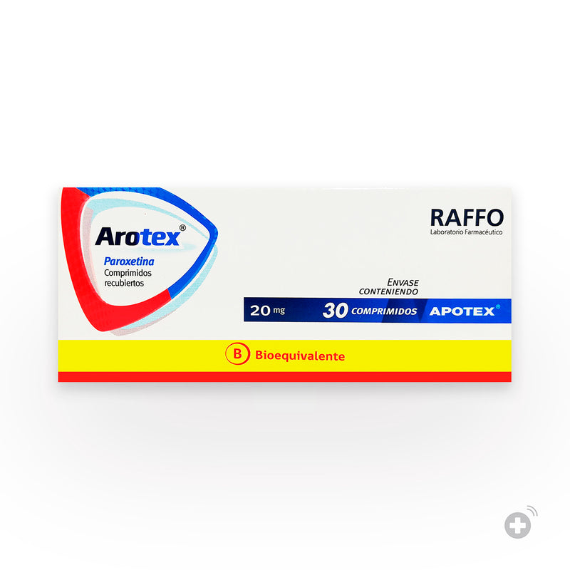 Arotex 20mg 30 Comprimidos