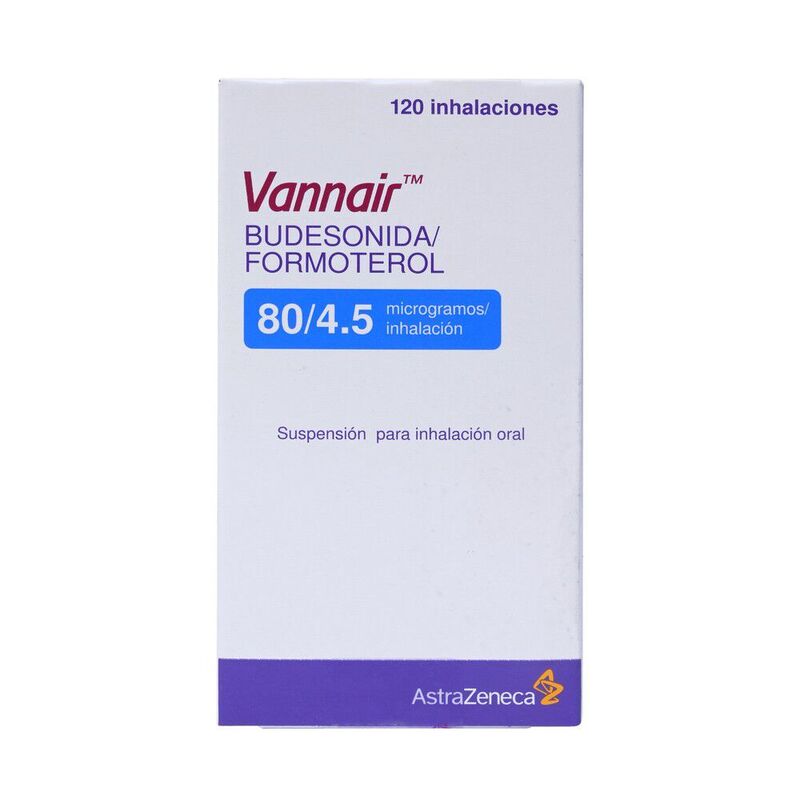 Vannair 80mcg/4,5mcg inhalación 120 Inhalaciónes