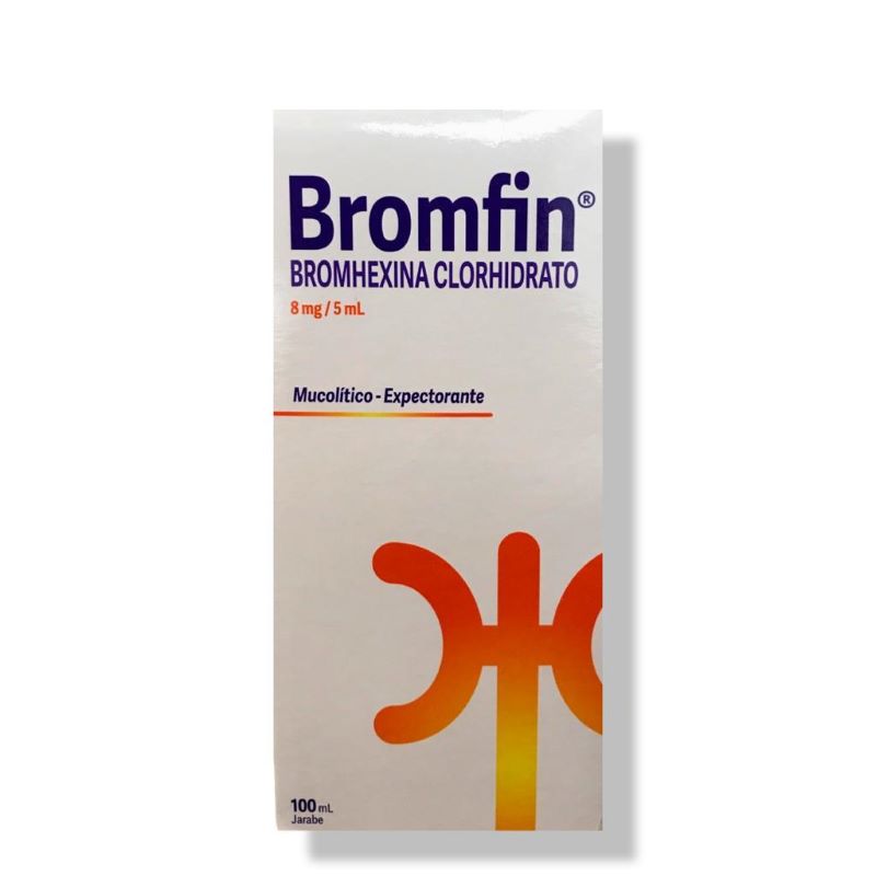 Bromfin 8 mg/5 mL Jarabe 100ml